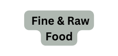 Fine Raw Food